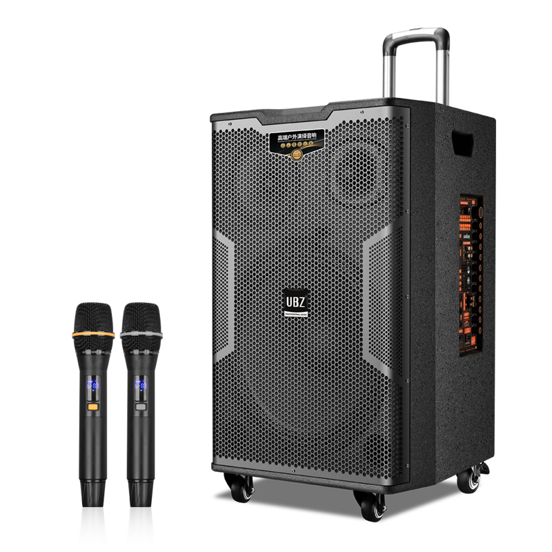 UBZ户外拉杆音响移动广场舞娱乐110V充电音箱