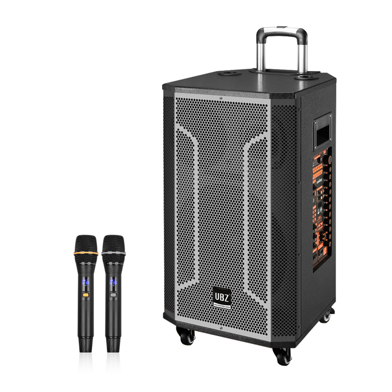 UBZ户外拉杆音箱移动广场舞音响娱乐110V音箱带话筒