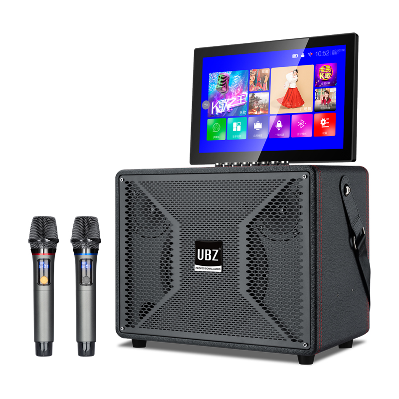 UBZ广场舞带屏幕音箱户外便携视频音响