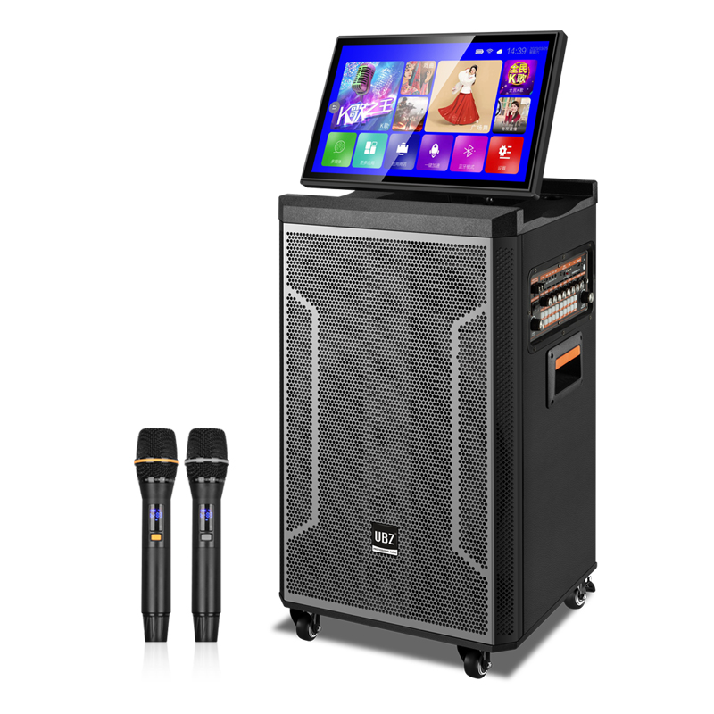 UBZ拉杆音箱带屏幕户外广场舞音响带视频