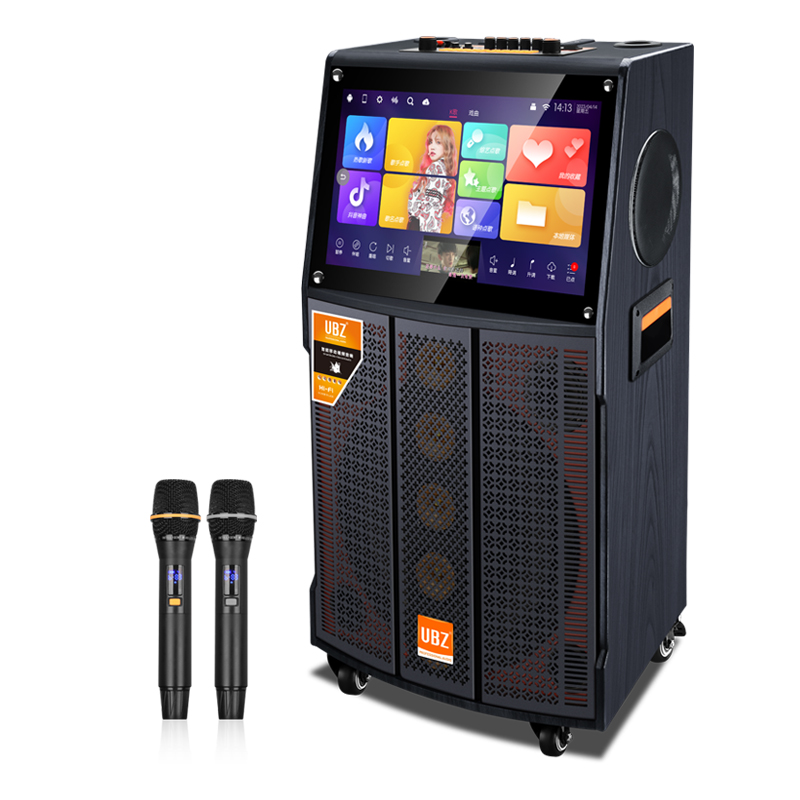 拉杆音箱带视频户外娱乐110V充电音箱